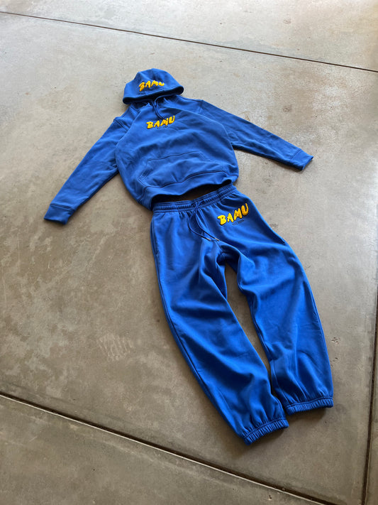 Blue Tracksuit Set