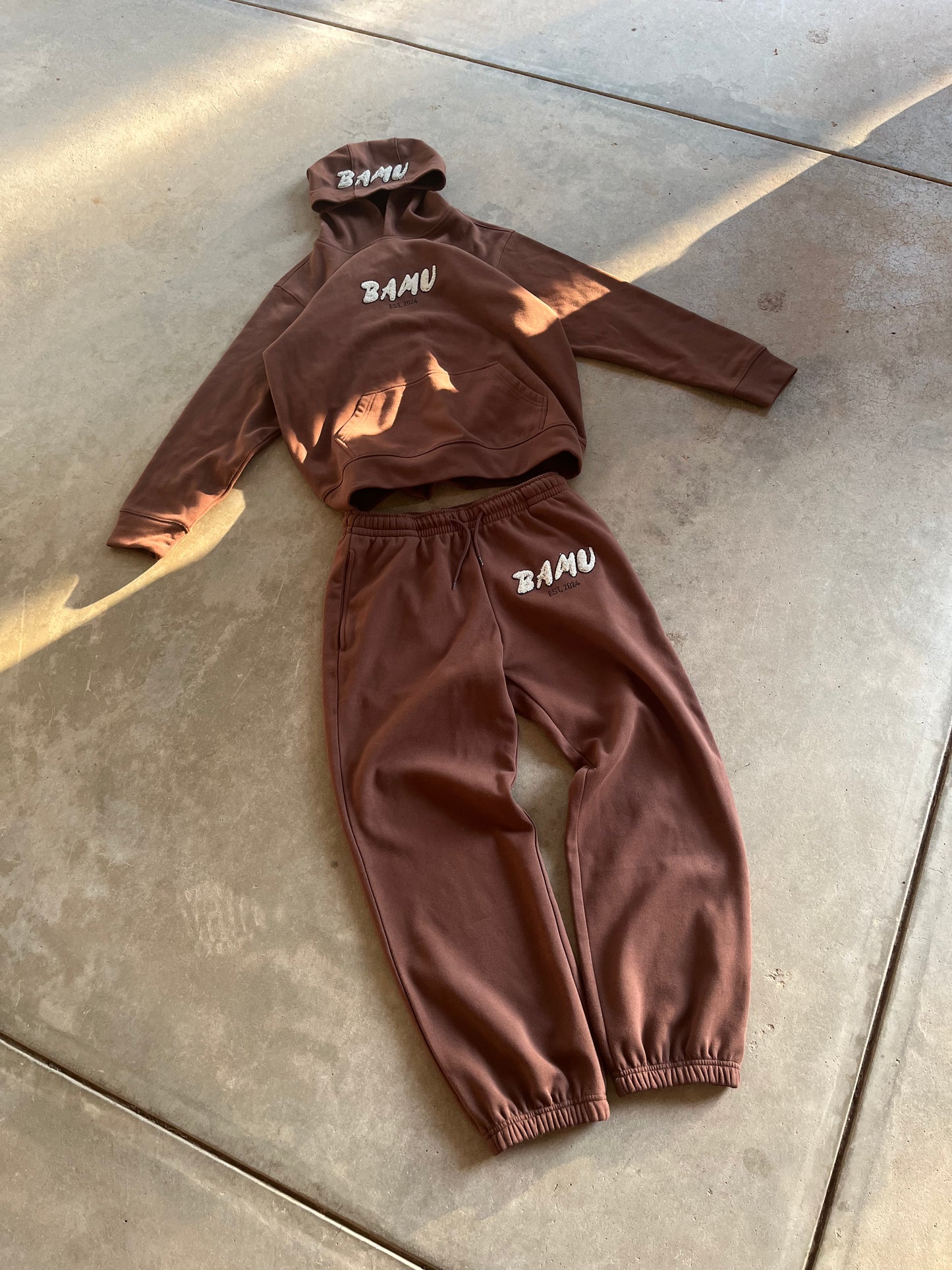 Brown Tracksuit Set