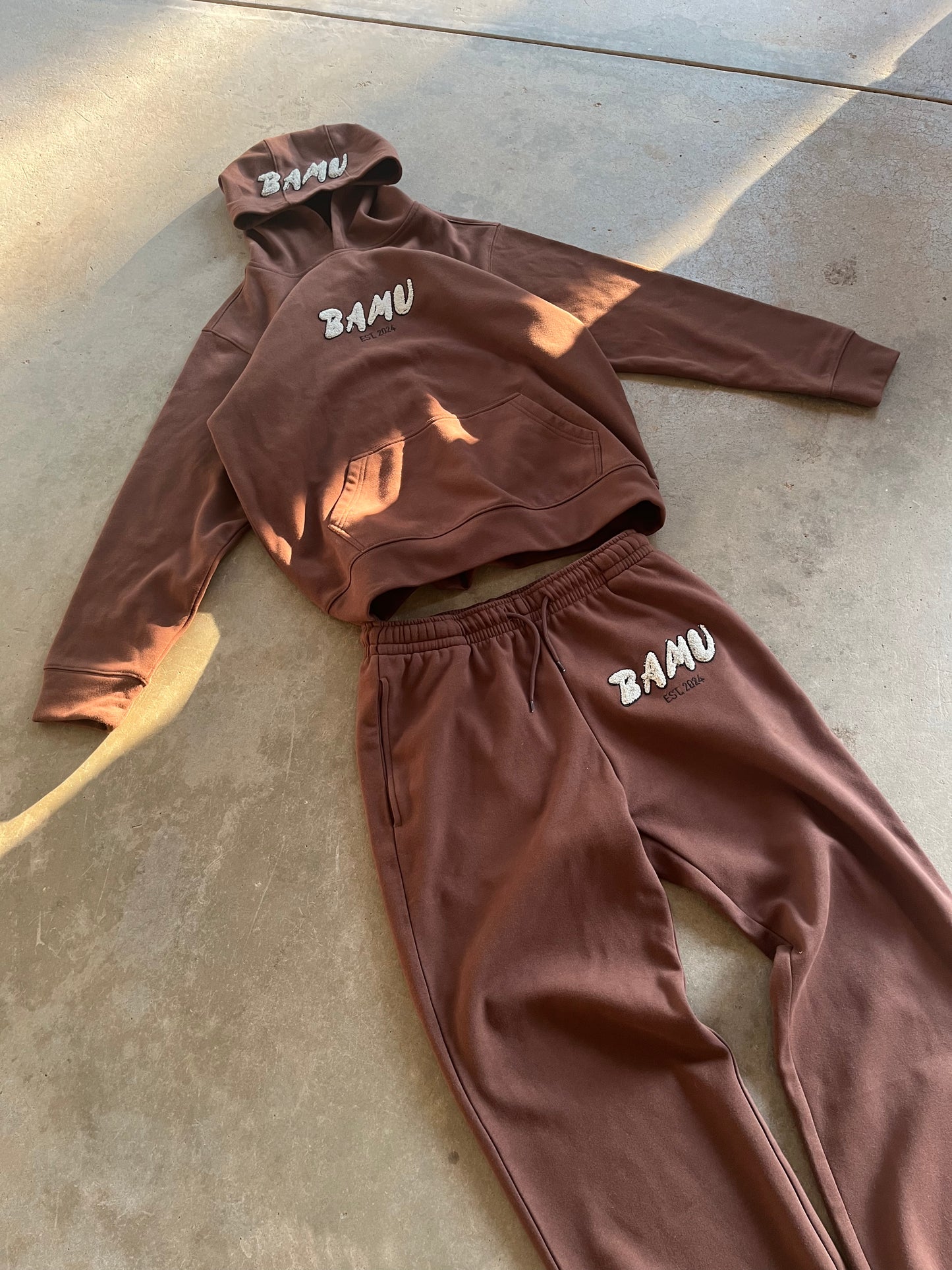 Brown Tracksuit Set