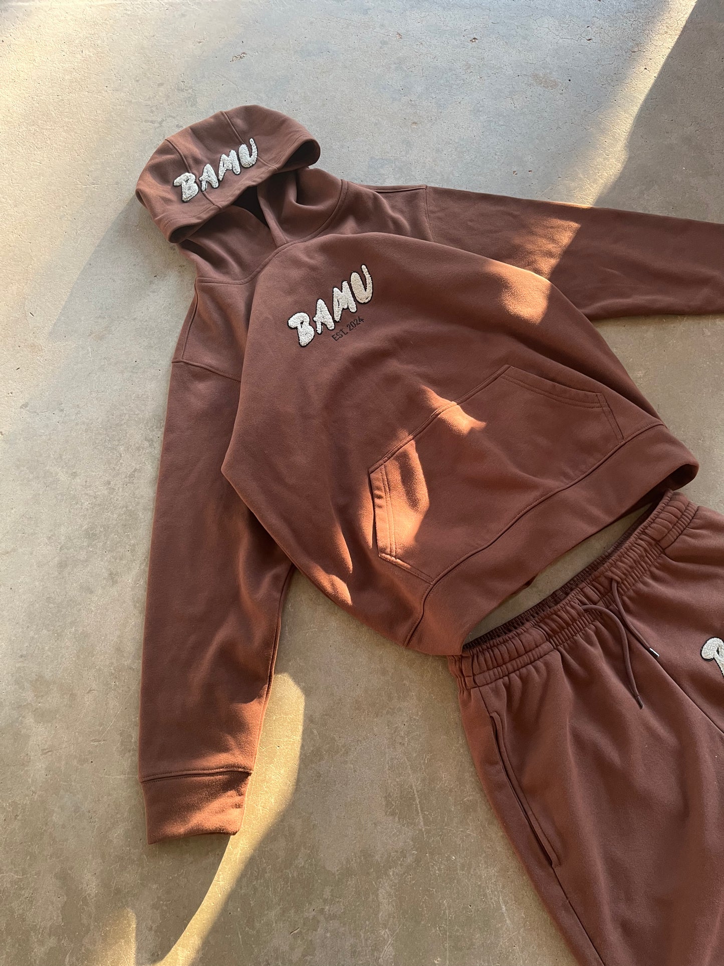 Brown Tracksuit Set